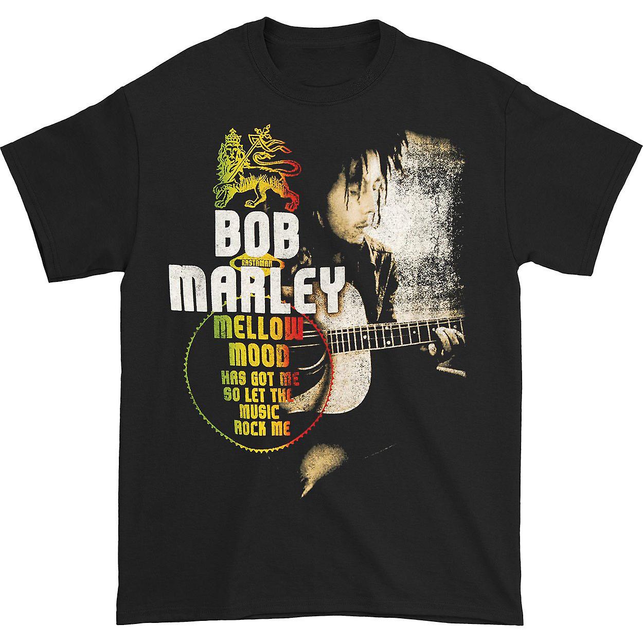 Foto 2 pulgar | Camiseta Rockinstone Bob Marley Mellow Mood 180 G/m², 100% Algodón - Venta Internacional.
