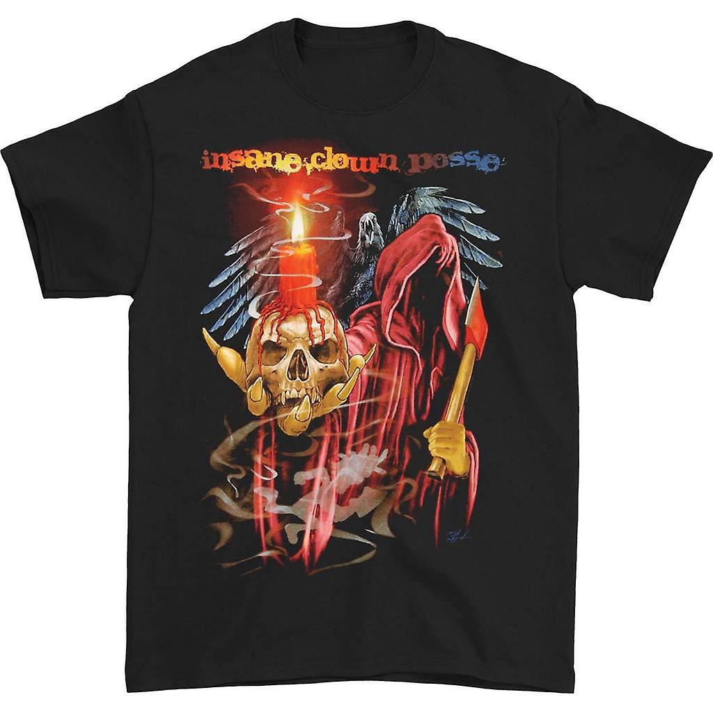 Foto 1 | Camiseta Rockinstone Insane Clown Posse Skull Con Estampado De Velas - Venta Internacional.