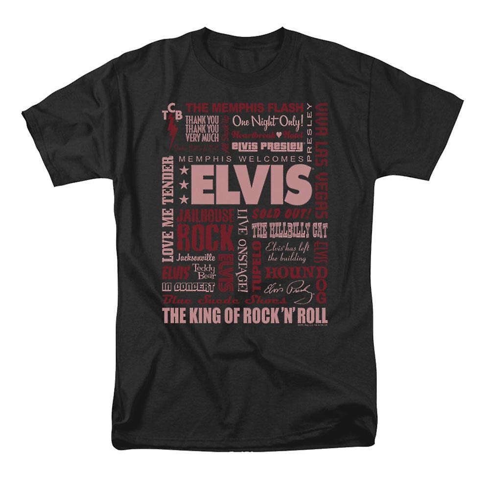 Foto 2 pulgar | Camiseta Rockinstone Elvis Presley Whole Lotta Type - Venta Internacional.