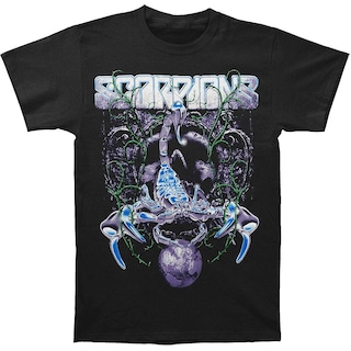 Foto 1 | Camiseta Rockinstone Scorpions Chrome 180 G/m² 100% Algodón - Venta Internacional.