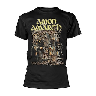 Foto 1 | Camiseta Rockinstone Amon Amarth Thor 100% Algodón - Venta Internacional.