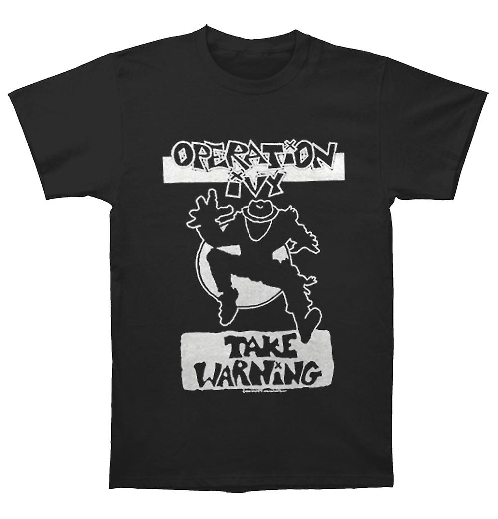 Foto 2 pulgar | Camiseta Rockinstone Operation Ivy Take Warning Negra para Hombre - Venta Internacional