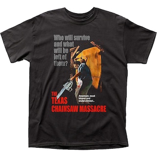 Foto 1 | Camiseta Rockinstone Poster Texas Chainsaw Massacre - Venta Internacional.