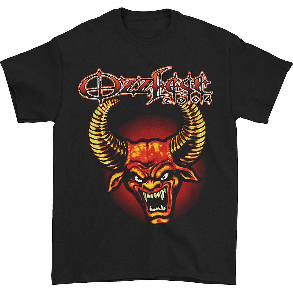 Foto 2 pulgar | Camiseta Rockinstone Ozzfest Big Demon Head 180 G/m², 100% Algodón - Venta Internacional.