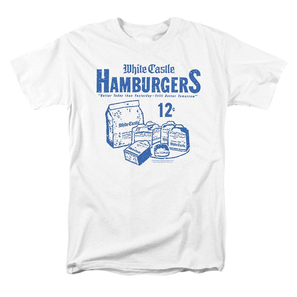 Foto 1 | Camiseta White Castle 12 Cents 180 G/m² 100% Algodón - Venta Internacional.