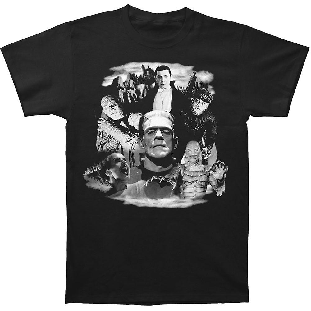 Foto 2 pulgar | Camiseta Rockinstone Universal Monsters Monster Collage - Venta Internacional.