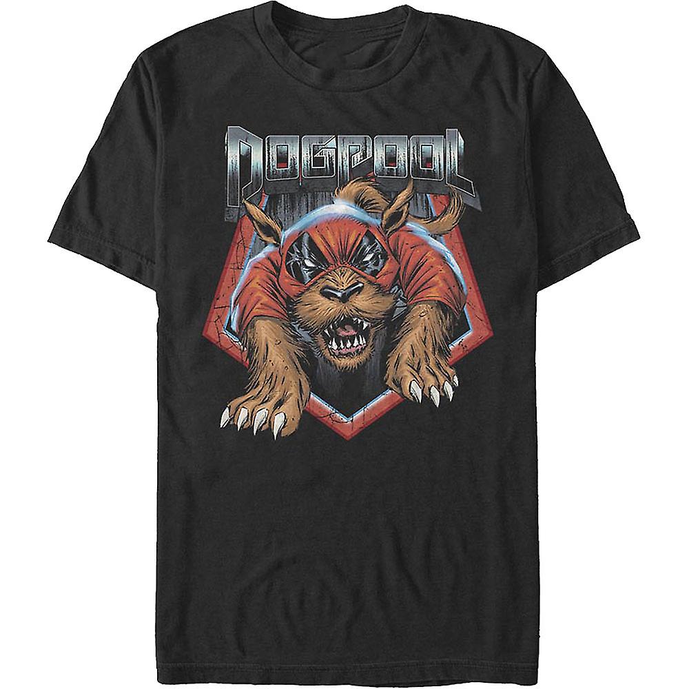 Foto 2 pulgar | Camiseta Rockinstone Dogpool Marvel Comics 180 G/m² 100% Algodón - Venta Internacional.