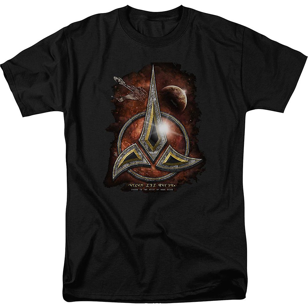 Foto 2 pulgar | Camiseta Rockinstone Klingon Crest Star Trek The Next Generat - Venta Internacional.