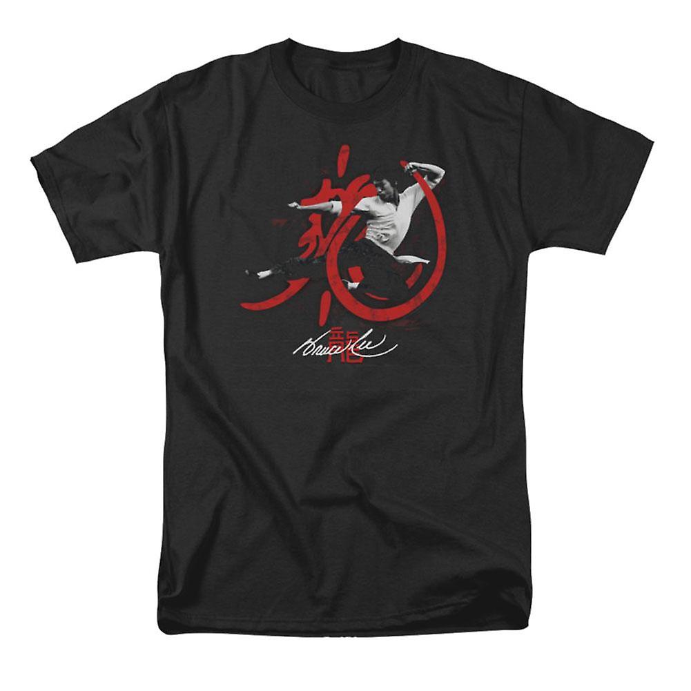 Foto 2 pulgar | Camiseta Rockinstone Bruce Lee High Flying 180 G/m², 100% Algodón - Venta Internacional.