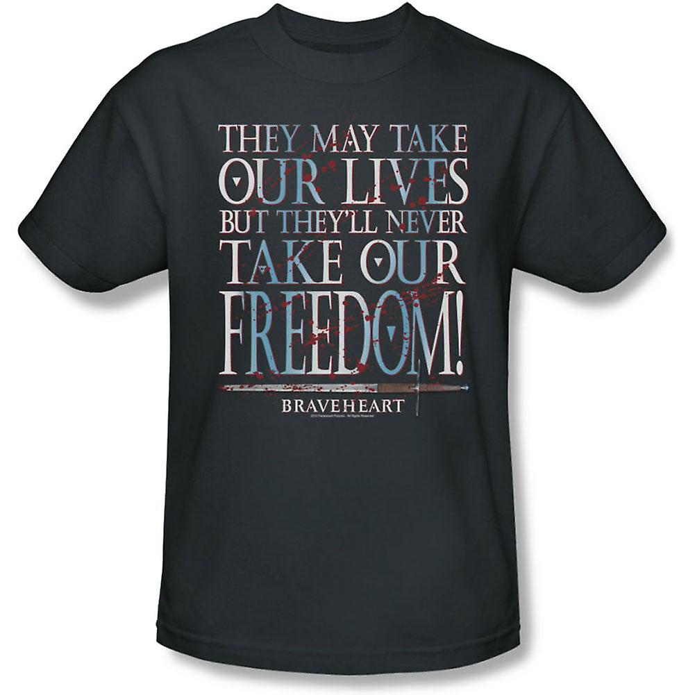Camiseta Braveheart Freedom Rockinstone 180 G/m² 100% Algodón - Venta Internacional.