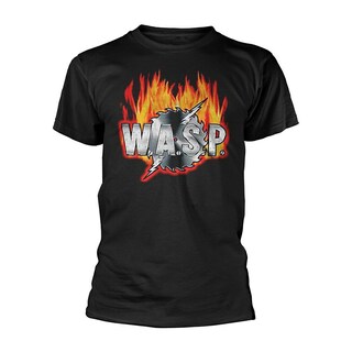 Foto 1 | Camiseta Rockinstone Wasp Sawblade Logo 100% Algodón - Venta Internacional.