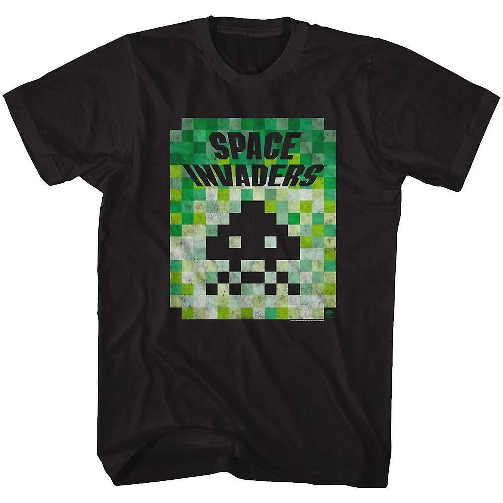 Foto 2 pulgar | Camiseta Rockinstone Space Invaders Alien Green 180 G/m² - Venta Internacional.