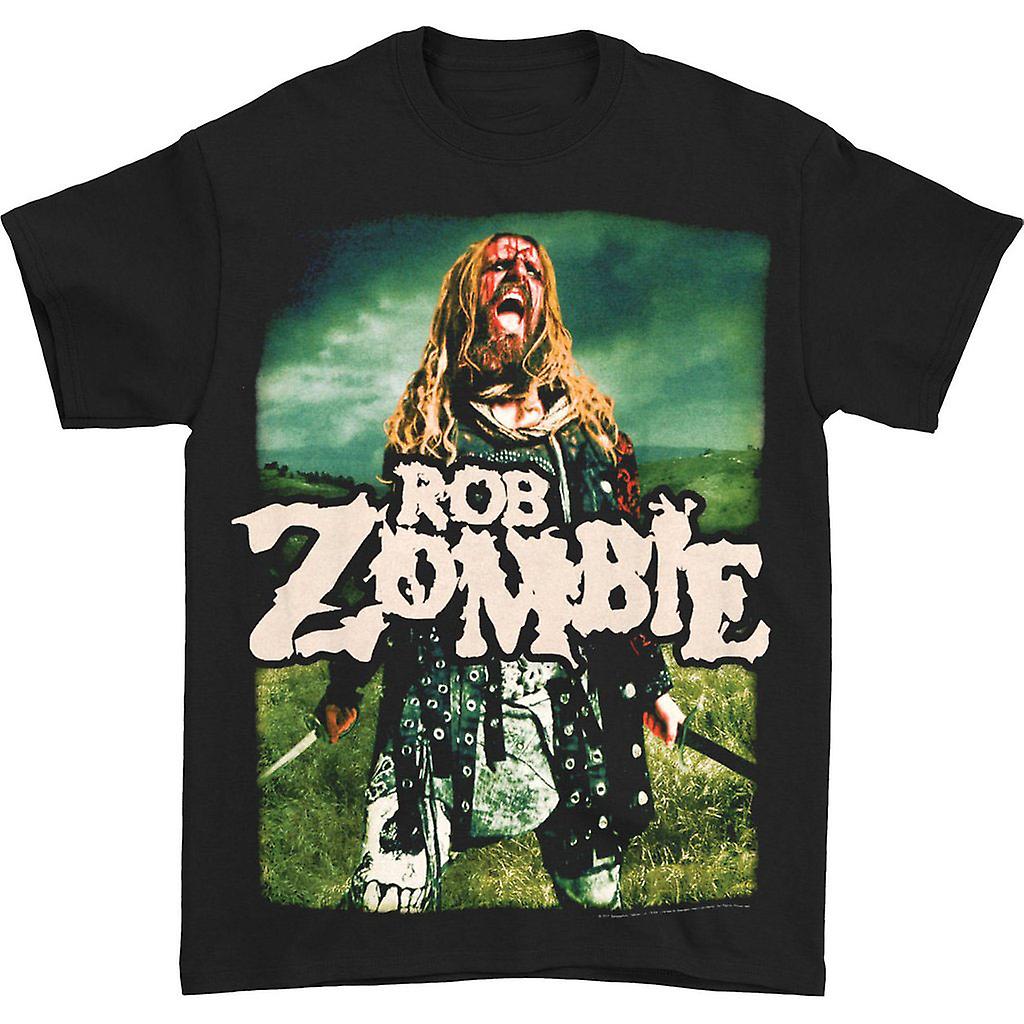 Foto 1 | Camiseta Rockinstone Rob Zombie Warrior 180 G/m² 100% Algodón - Venta Internacional.