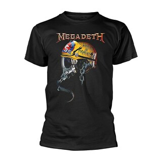 Foto 1 | Camiseta Rockinstone Megadeth Full Metal Vic 180 G/m² - Venta Internacional.