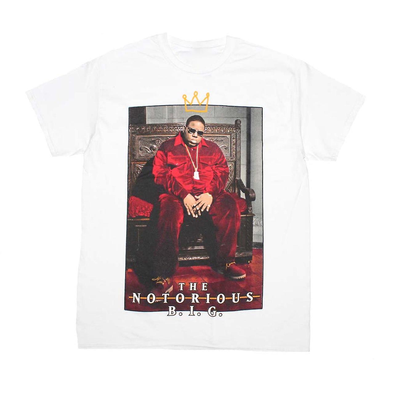 Foto 2 pulgar | Camiseta Rockinstone The Notorious B.i.g. Biggie Crown T - Venta Internacional.