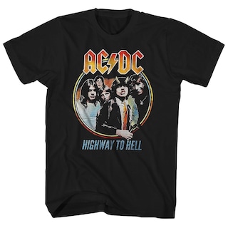 Foto 1 | Camiseta AC/DC Highway To Hell Emblem para Hombre - Venta Internacional