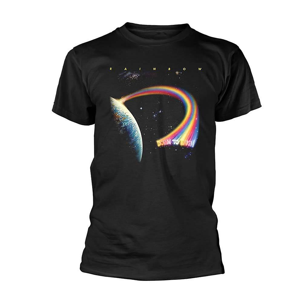 Foto 2 pulgar | Camiseta Rockinstone Rainbow Down To Earth 180 G/m², 100% Algodón - Venta Internacional.