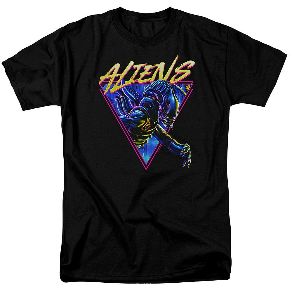 Foto 2 pulgar | Camiseta Rockinstone Neon Aliens 100% Algodón Preencogido - Venta Internacional.