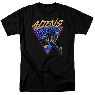 Foto 1 | Camiseta Rockinstone Neon Aliens 100% Algodón Preencogido - Venta Internacional.