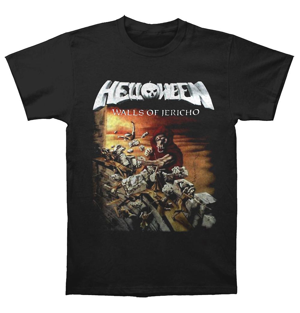 Foto 1 | Camiseta Rockinstone Helloween Walls Of Jericho 100% Algodón - Venta Internacional.