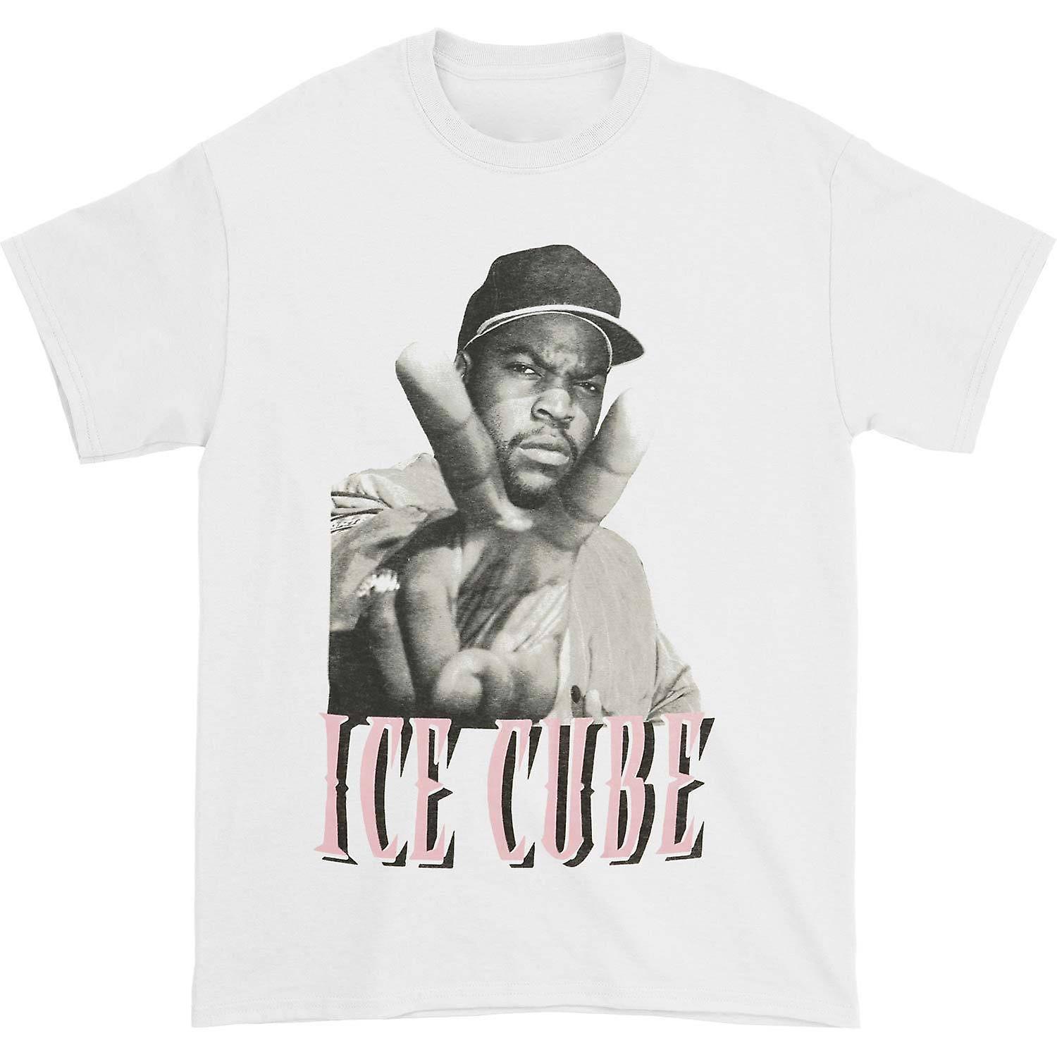 Foto 2 pulgar | Camiseta Rockinstone Ice Cube Pink Ice Cube Peace Para Hombre - Venta Internacional.
