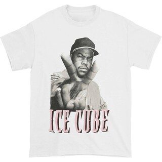 Foto 1 | Camiseta Rockinstone Ice Cube Pink Ice Cube Peace Para Hombre - Venta Internacional.