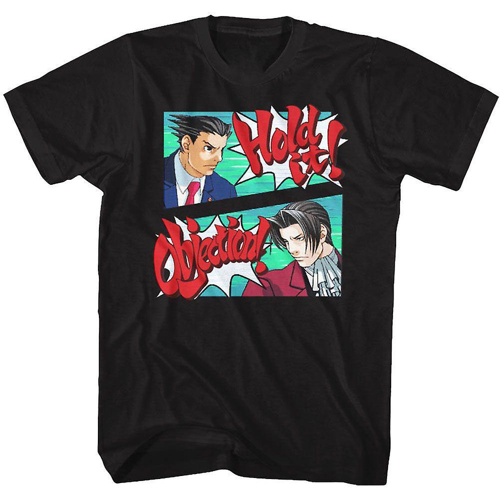 Foto 2 pulgar | Camiseta Rockinstone Ace Attorney Hold The Objection - Venta Internacional.
