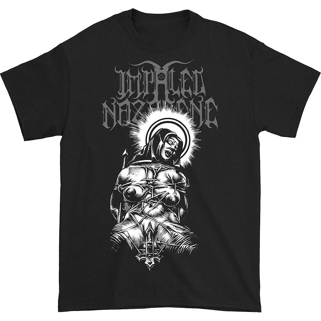 Foto 2 pulgar | Camiseta Rockinstone Empaled Nazarene Violada Por El Poder De Satanás - Venta Internacional.