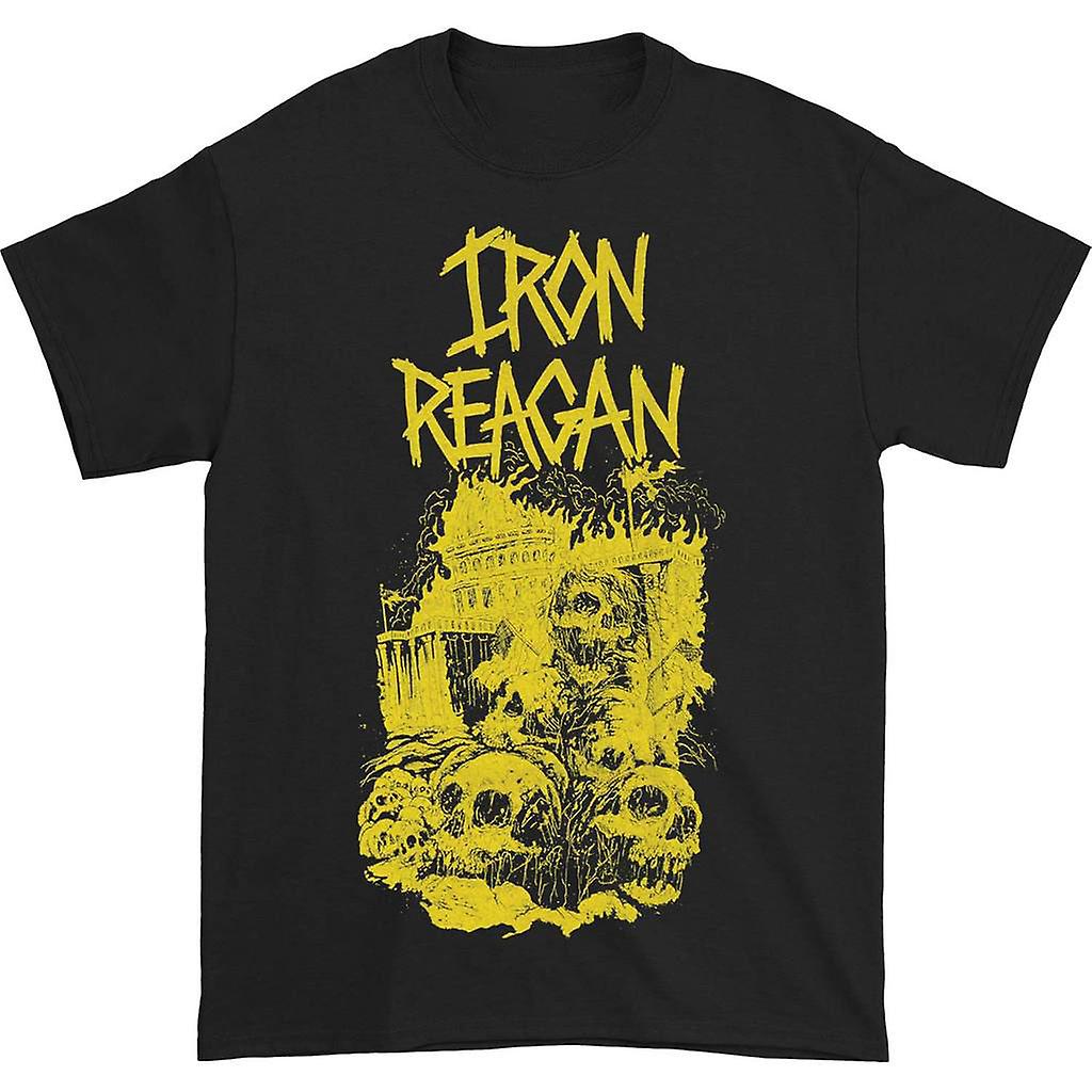 Foto 2 pulgar | Camiseta Rockinstone Iron Reagan Capital Skulls 180 G/m² - Venta Internacional.