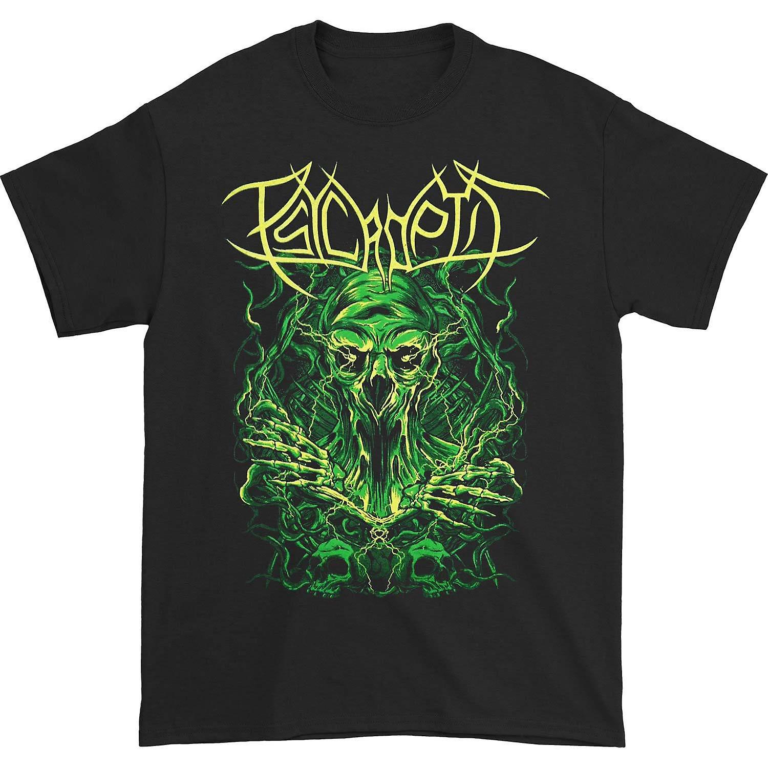 Foto 2 pulgar | Camiseta Rockinstone Psycroptic Green Zombie Para Hombre - Venta Internacional.