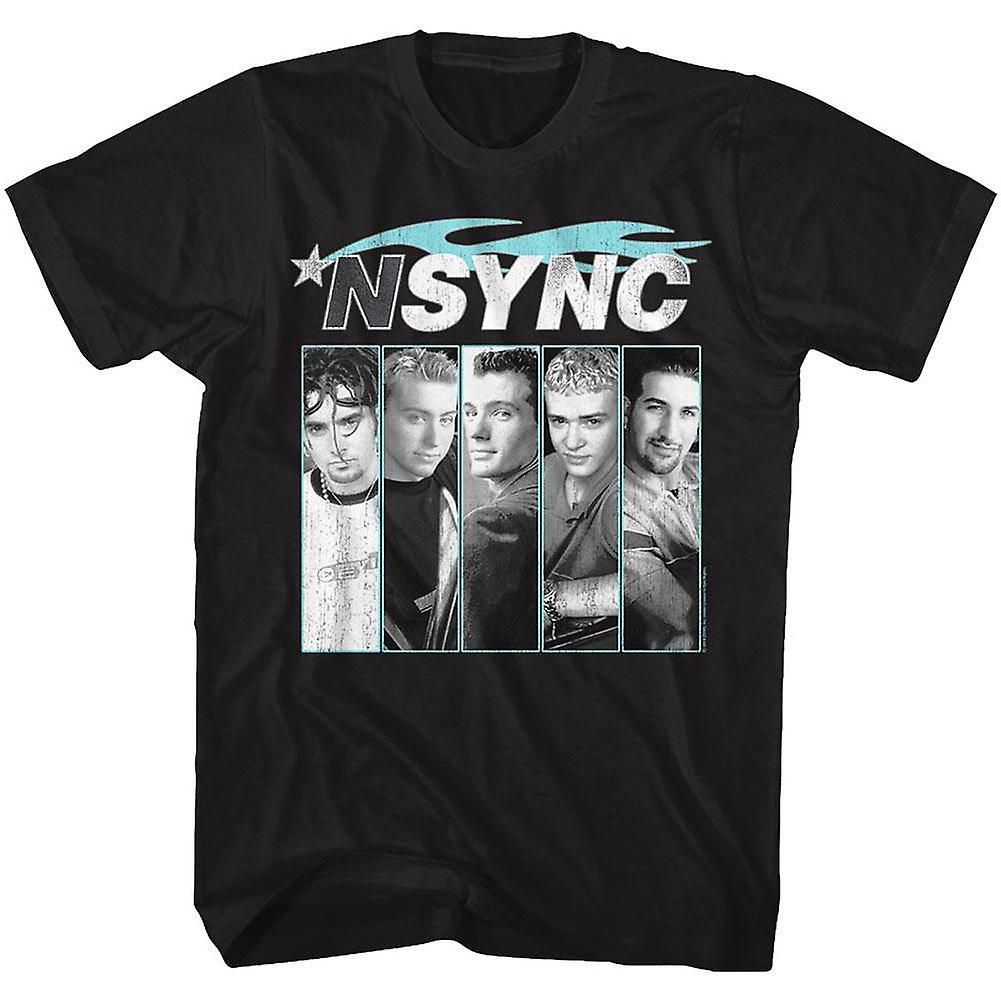 Foto 2 pulgar | Camiseta Rockinstone Nsync Blue Flame 180 G/m², 100% Algodón - Venta Internacional.