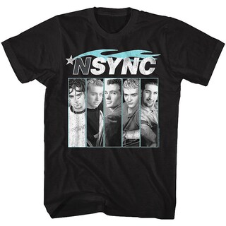 Foto 1 | Camiseta Rockinstone Nsync Blue Flame 180 G/m², 100% Algodón - Venta Internacional.