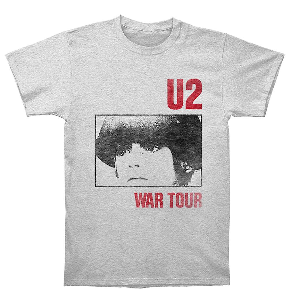 Foto 2 pulgar | Camiseta Rockinstone U2 War Tour Gris 100% Algodón - Venta Internacional.