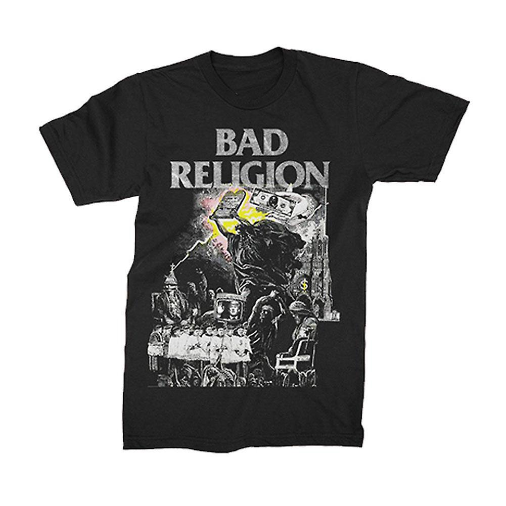 Foto 1 | Camiseta Rockinstone Bad Religion All Ages 2 Tee Para Hombre - Venta Internacional.