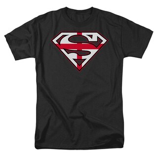 Foto 1 | Camiseta Rockinstone Superman English Shield 100% Algodón - Venta Internacional.