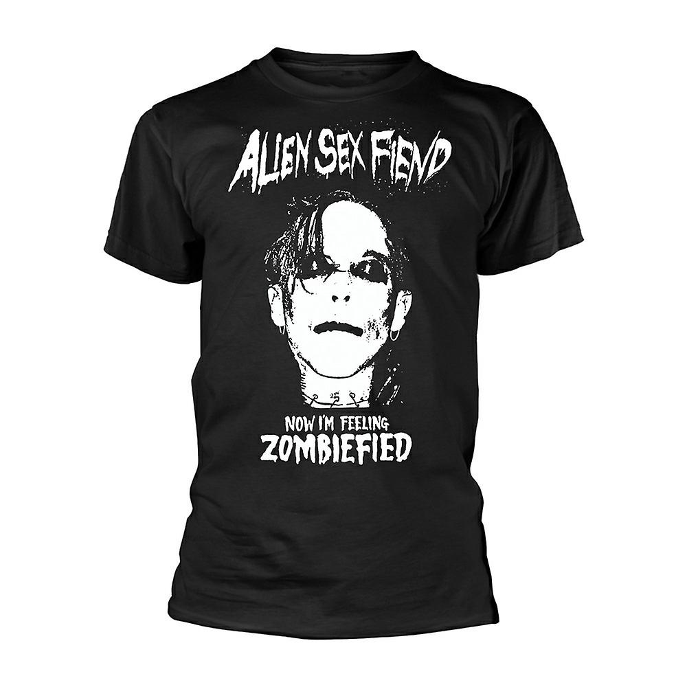 Camiseta Rockinstone Alien Sex Fiend Zombiefied 180 G/m² - Venta Internacional.