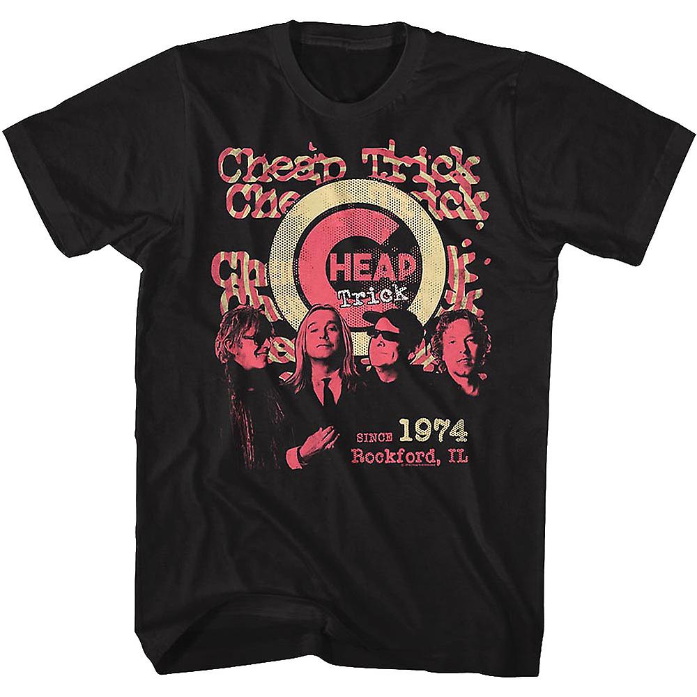 Foto 1 | Camiseta Rockinstone Since 1974 Cheap Trick 100% Algodón - Venta Internacional.