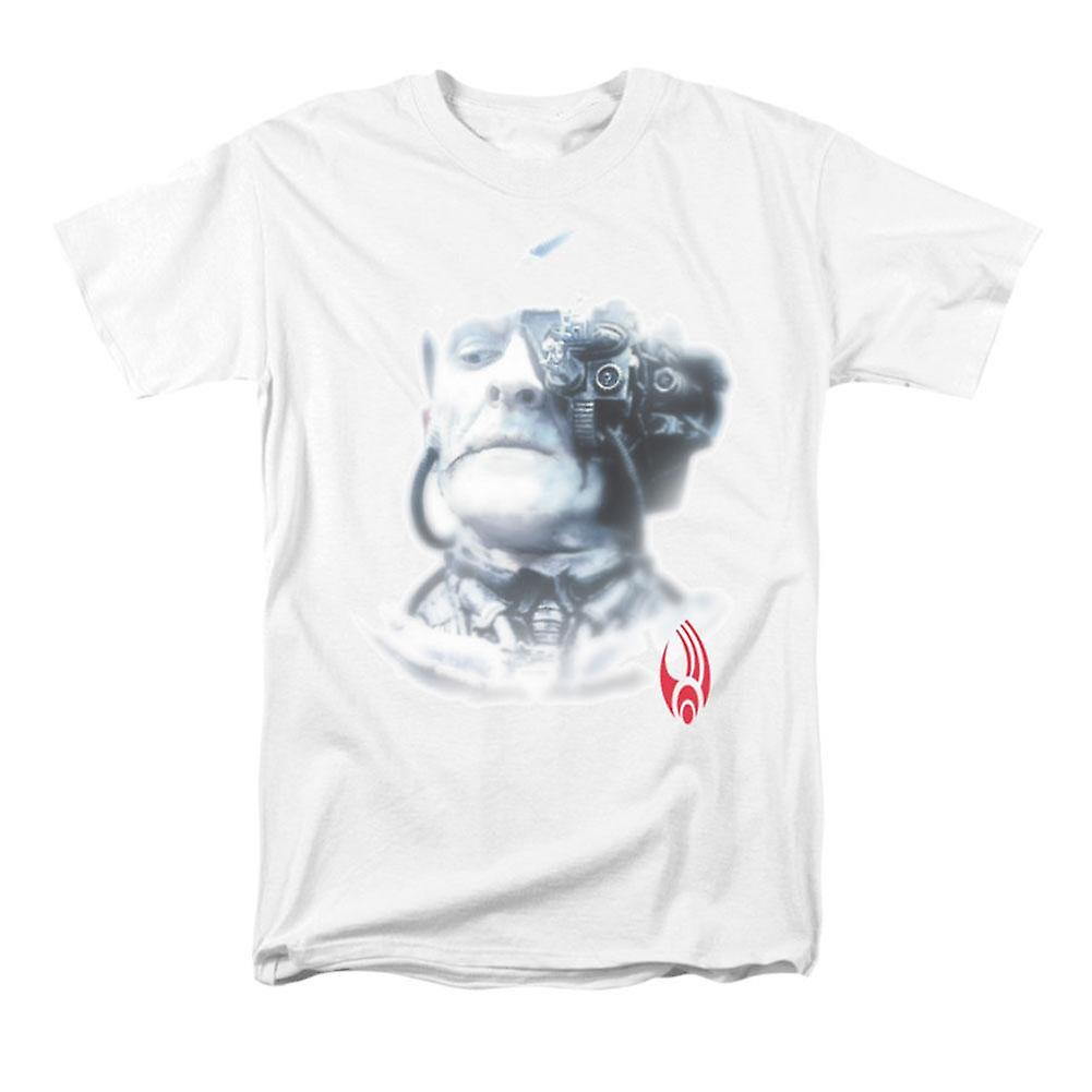 Foto 2 pulgar | Camiseta Rockinstone Star Trek Borg Head 100% Algodón - Venta Internacional.
