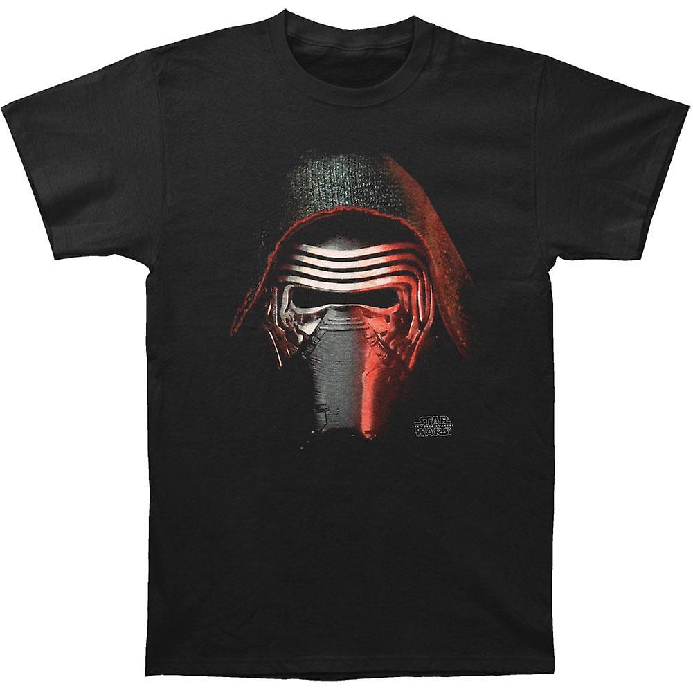 Foto 2 pulgar | Camiseta Rockinstone Star Wars Kylo Big Head De Algodón 180 G/m² - Venta Internacional.