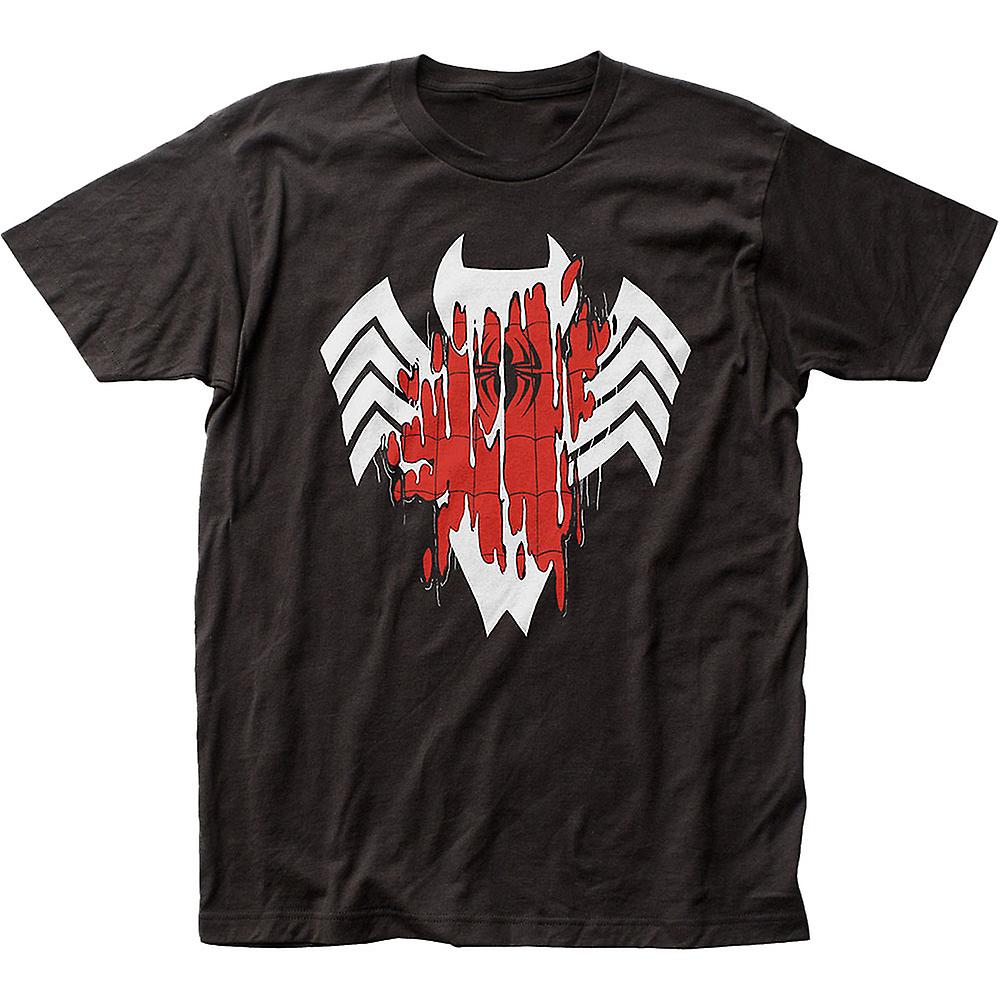Foto 1 | Camiseta Rockinstone Spider Logo Venom 100% Algodón - Venta Internacional.