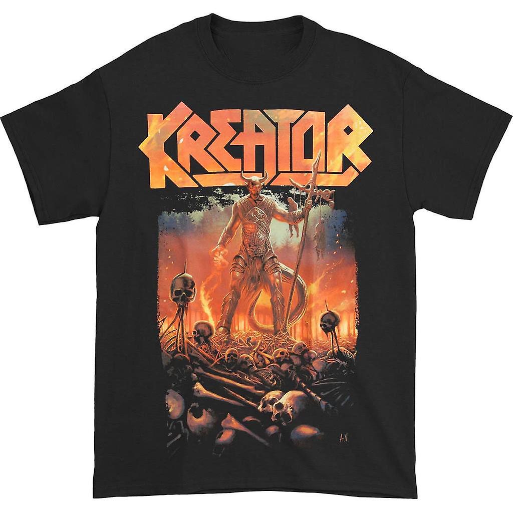 Foto 2 pulgar | Camiseta Rockinstone Kreator Warrior 180 G/m² 100% Algodón - Venta Internacional.