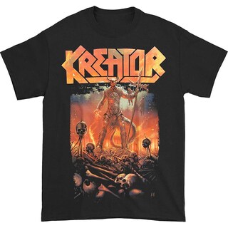 Foto 1 | Camiseta Rockinstone Kreator Warrior 180 G/m² 100% Algodón - Venta Internacional.