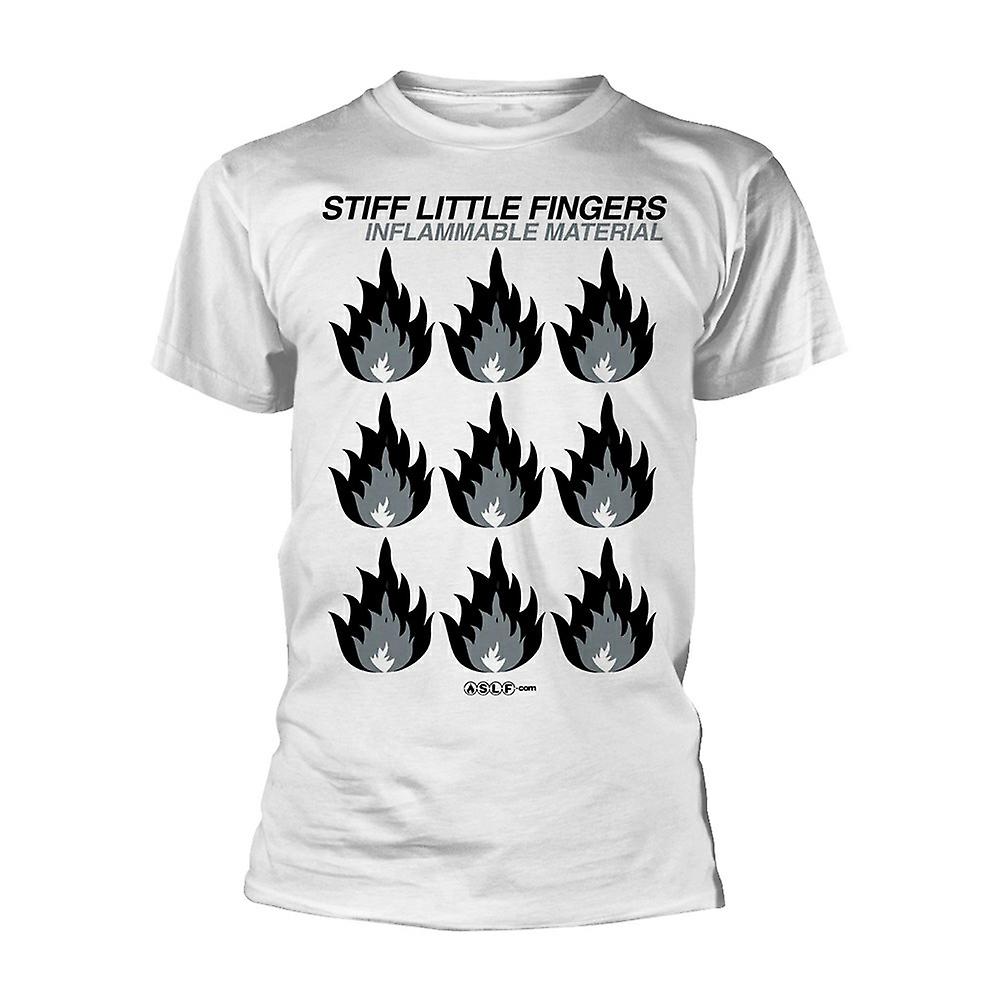 Foto 1 | Camiseta Rockinstone Stiff Little Fingers, Material Inflamable - Venta Internacional.