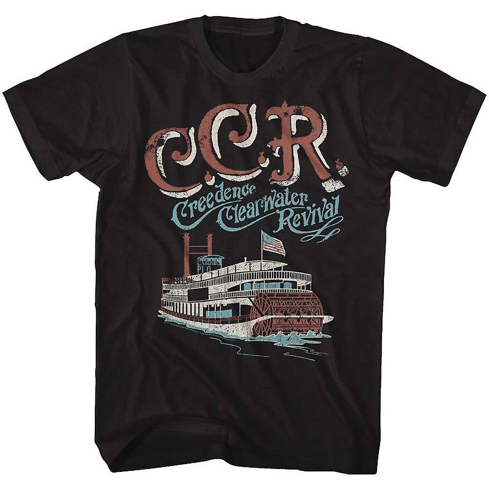 Foto 2 pulgar | Camiseta Rockinstone Creedence Clearwater Revival Riverboat - Venta Internacional.