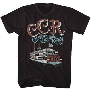Foto 1 | Camiseta Rockinstone Creedence Clearwater Revival Riverboat - Venta Internacional.