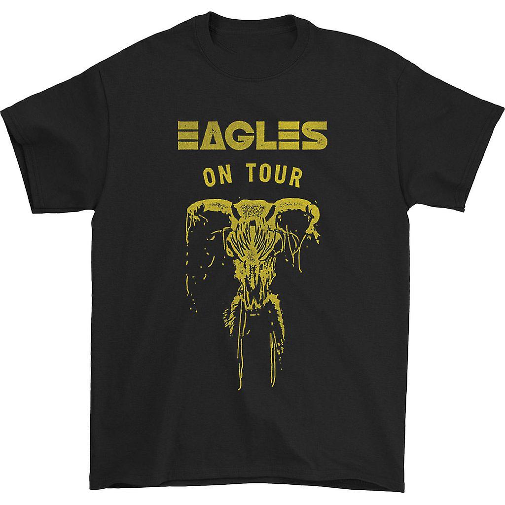 Foto 2 pulgar | Camiseta Rockinstone Eagles On Tour Skull Para Hombre - Venta Internacional.