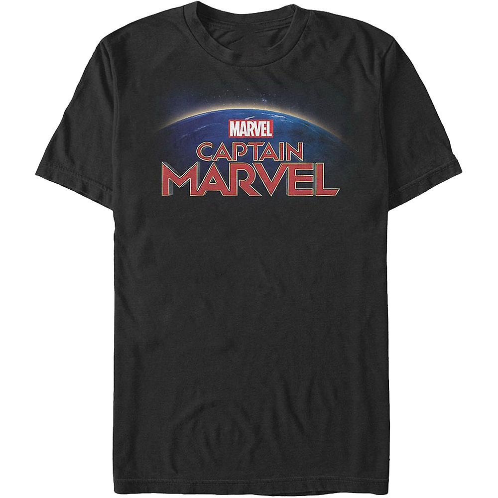 Foto 2 pulgar | Camiseta Rockinstone Logo Captain Marvel 100% Algodón - Venta Internacional.