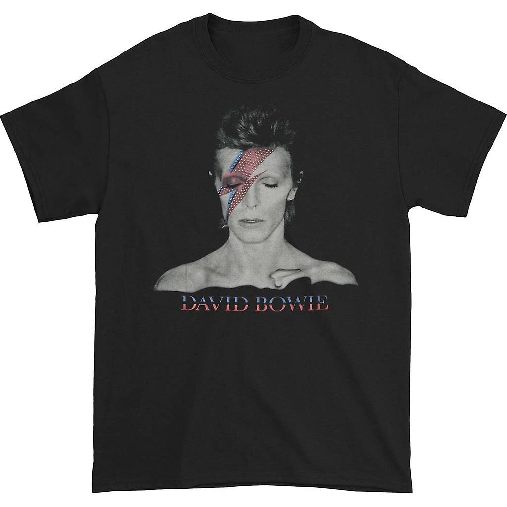 Foto 2 pulgar | Camiseta Rockinstone David Bowie Aladdin Sane 100% Algodón - Venta Internacional.