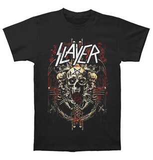 Foto 1 | Camiseta Rockinstone Slayer Blood Eagle European Tour 2018 - Venta Internacional.