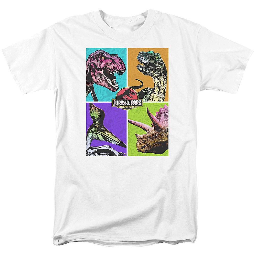 Foto 2 pulgar | Camiseta Rockinstone Pop Art Jurassic Park 100% Algodón - Venta Internacional.